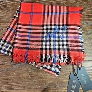 NWT 🍀♥️ MULBERRY tartan Scarf